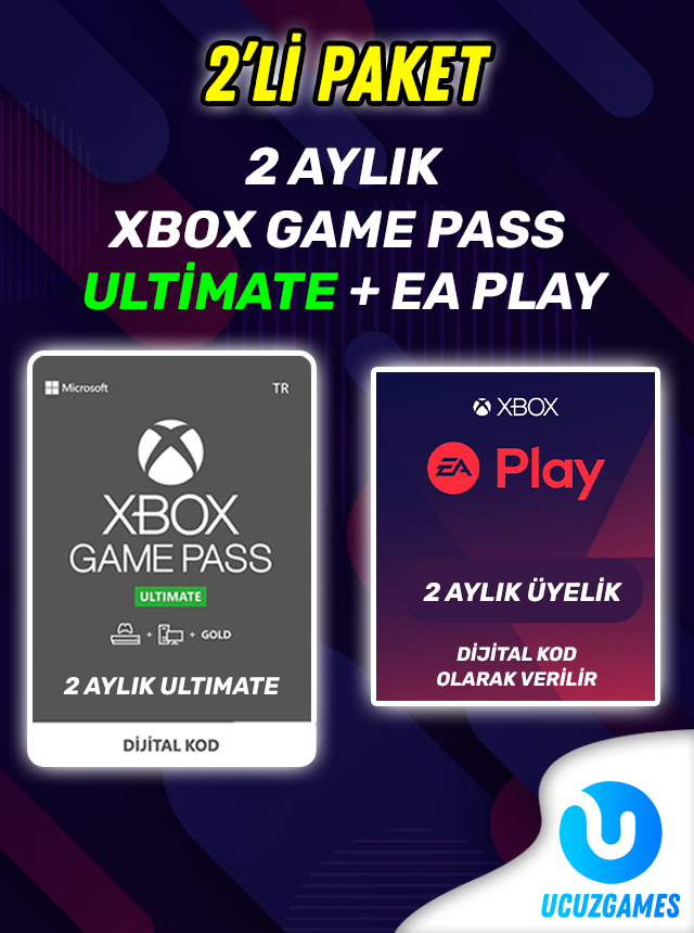 Xbox Game Pass Ultimate 2 Ay + Ea Play 2 Ay